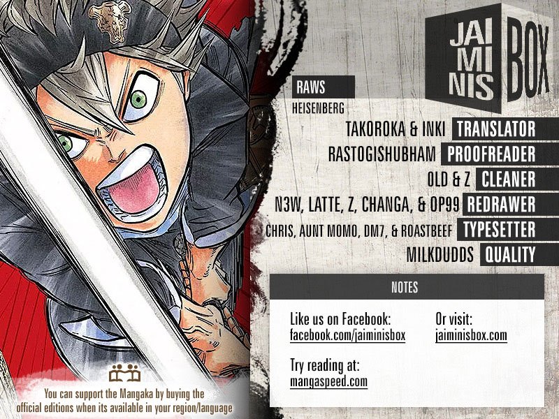 Read Black Clover Bahasa Indonesia ID Manga Online