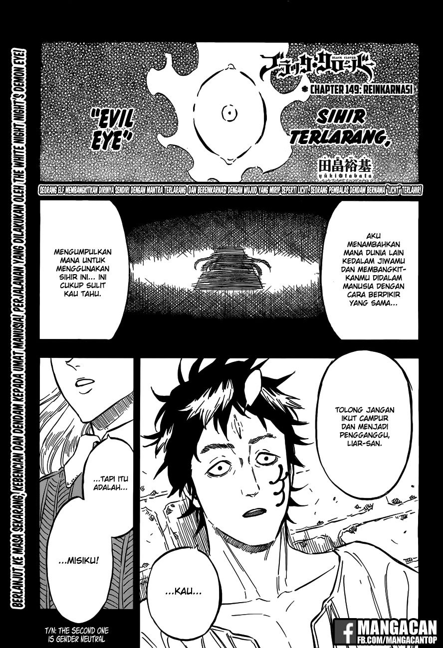 Read Black Clover Bahasa Indonesia ID Manga Online