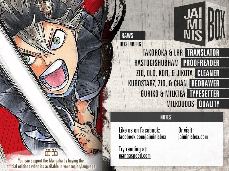 Read Black Clover Bahasa Indonesia ID Manga Online