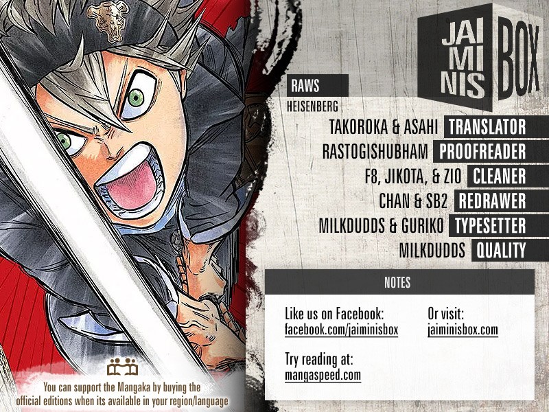 Read Black Clover Bahasa Indonesia ID Manga Online