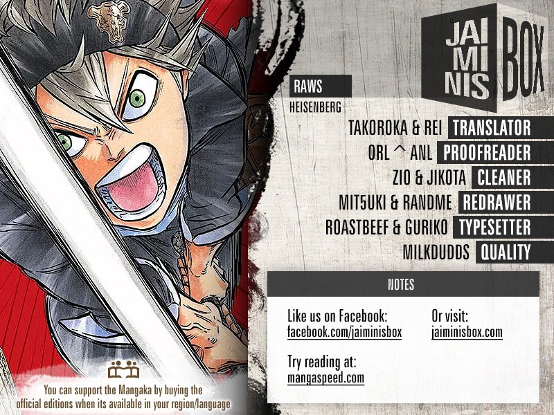 Read Black Clover Bahasa Indonesia ID Manga Online