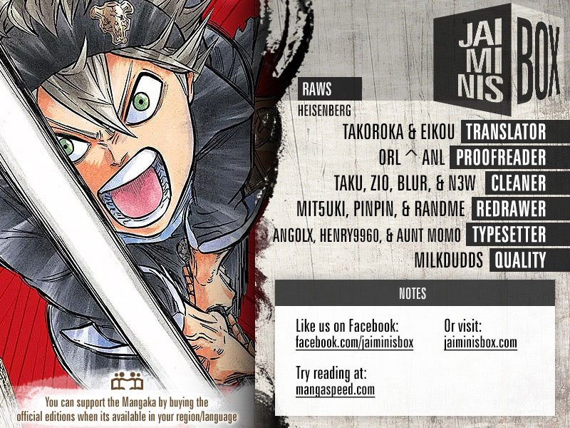 Read Black Clover Bahasa Indonesia ID Manga Online