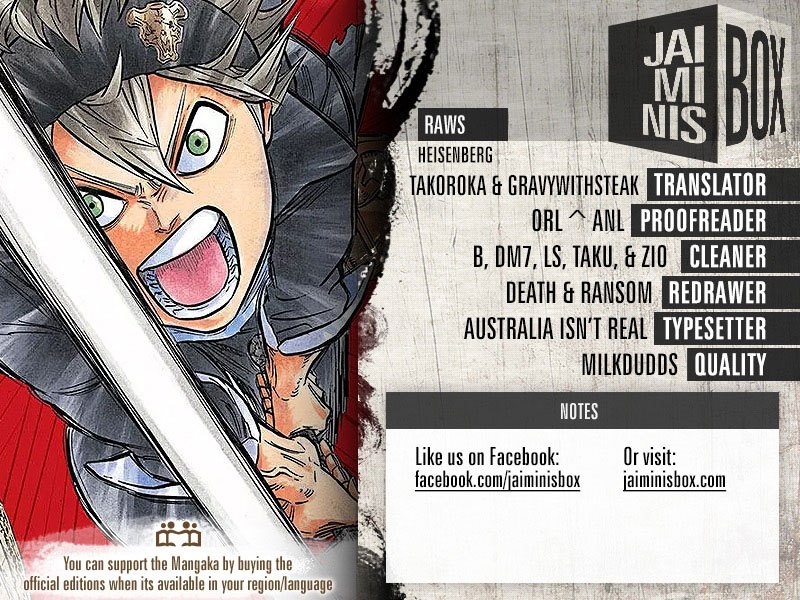 Read Black Clover Bahasa Indonesia ID Manga Online