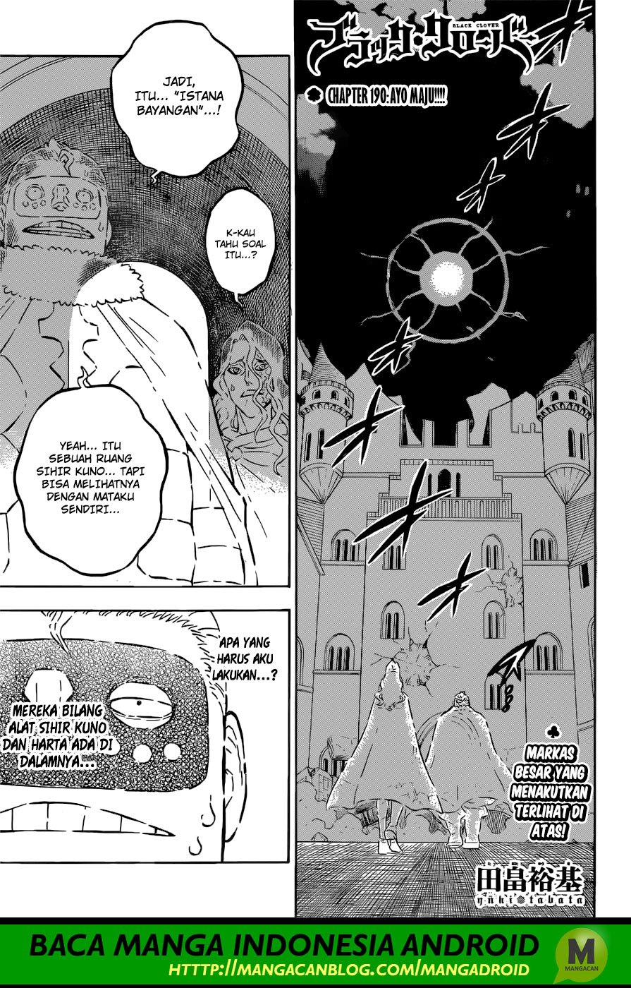 Read Black Clover Bahasa Indonesia ID Manga Online