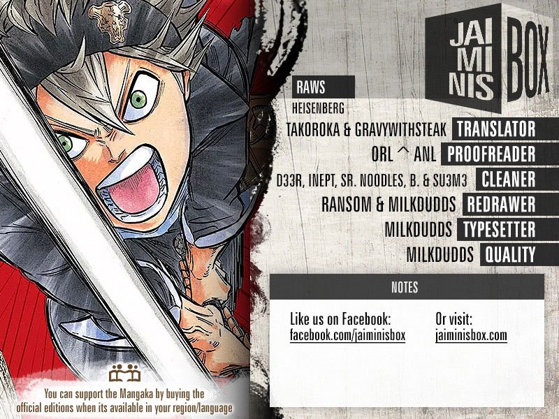 Read Black Clover Bahasa Indonesia ID Manga Online