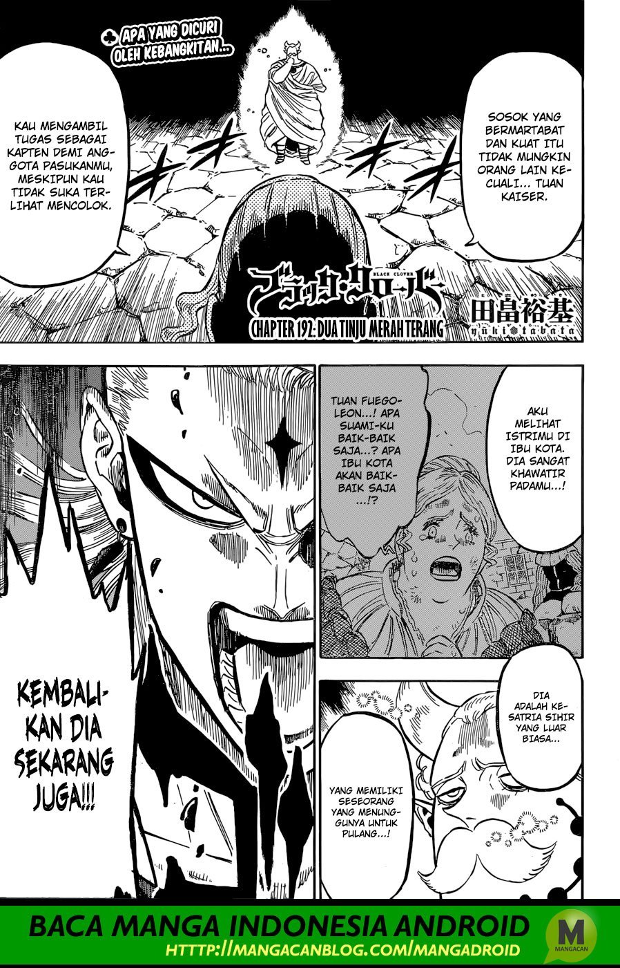 Read Black Clover Bahasa Indonesia ID Manga Online