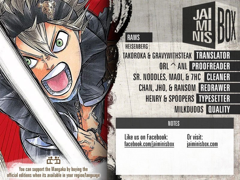 Read Black Clover Bahasa Indonesia ID Manga Online