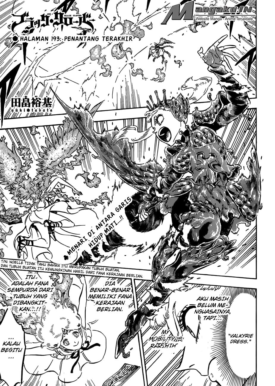 Read Black Clover Bahasa Indonesia ID Manga Online