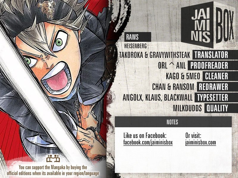 Read Black Clover Bahasa Indonesia ID Manga Online