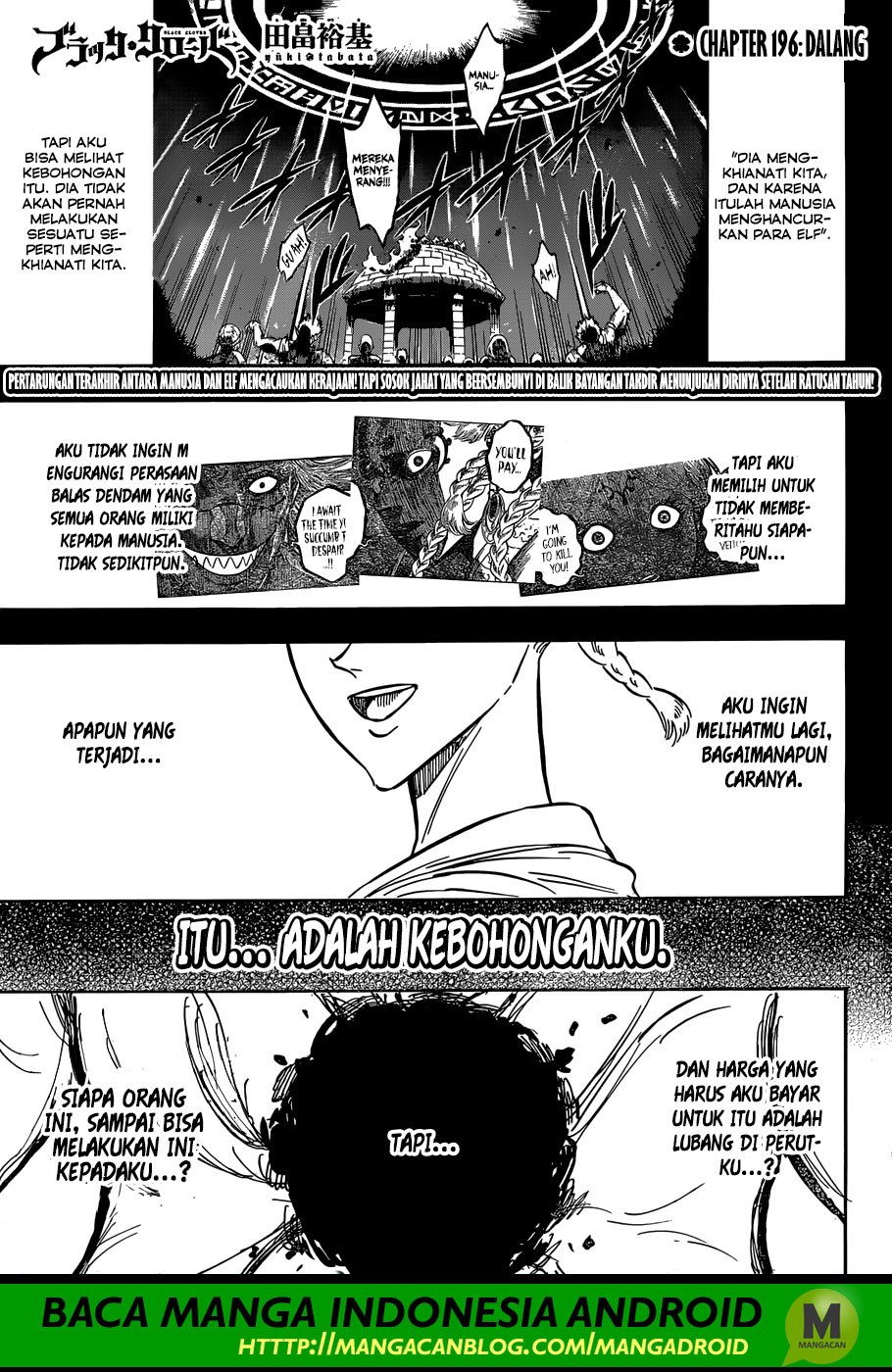 Read Black Clover Bahasa Indonesia ID Manga Online
