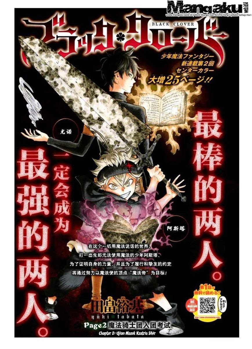 Read Black Clover Bahasa Indonesia ID Manga Online
