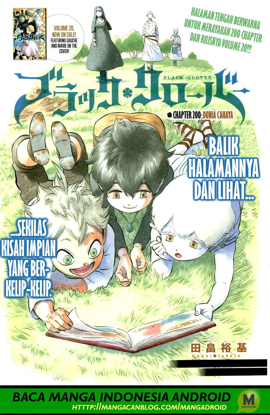 Read Black Clover Bahasa Indonesia ID Manga Online