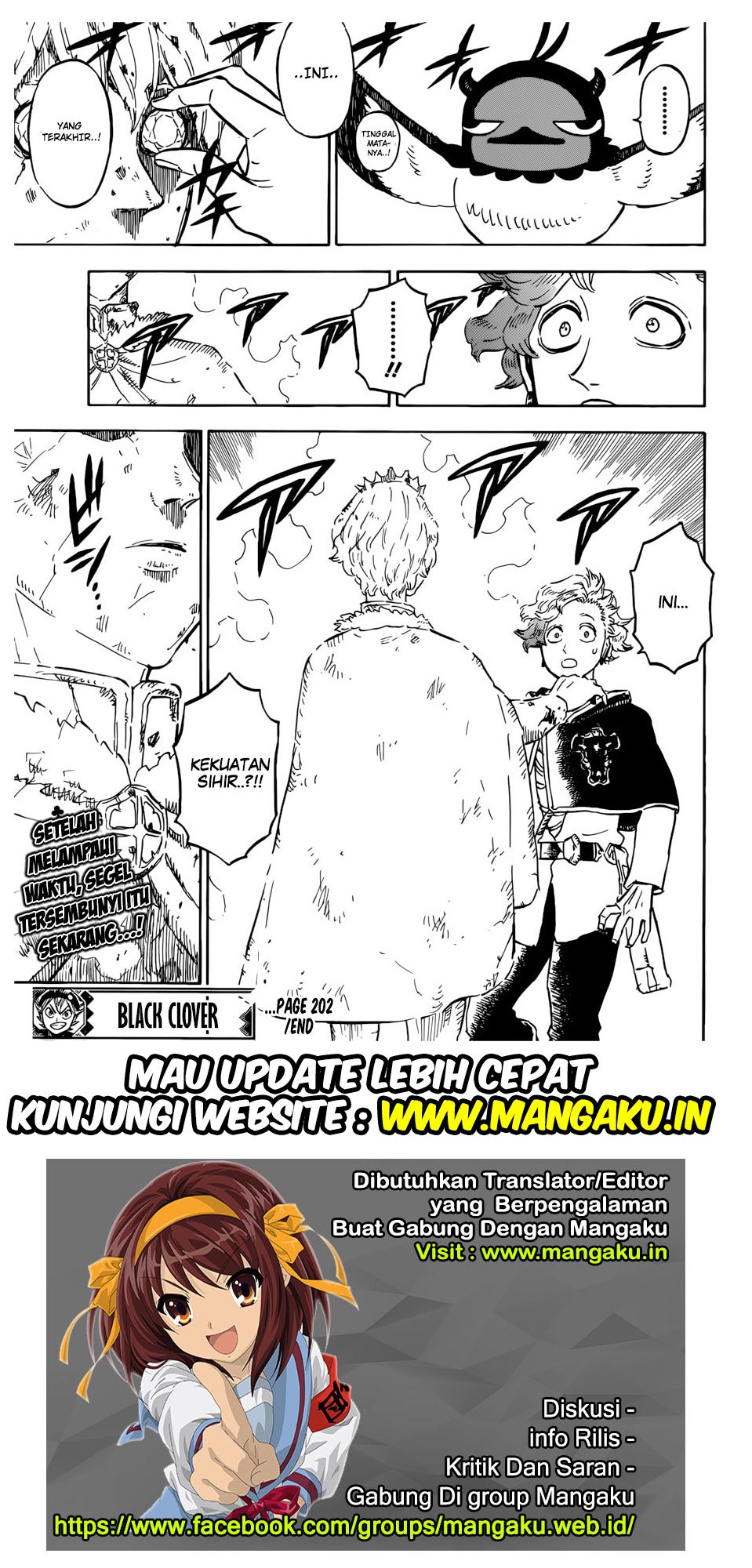 Read Black Clover Bahasa Indonesia ID Manga Online