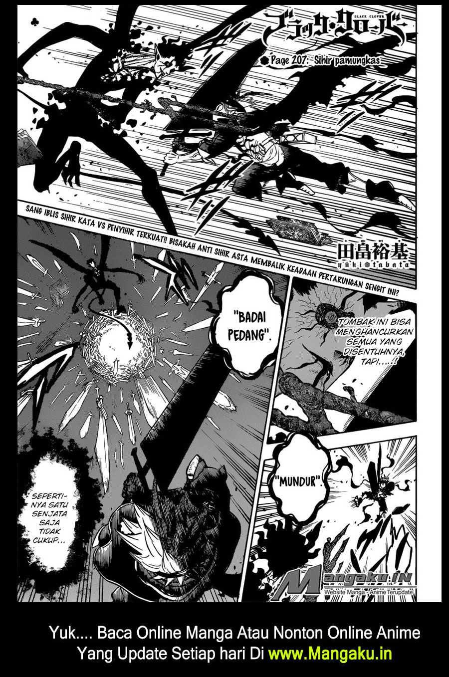 Read Black Clover Bahasa Indonesia ID Manga Online