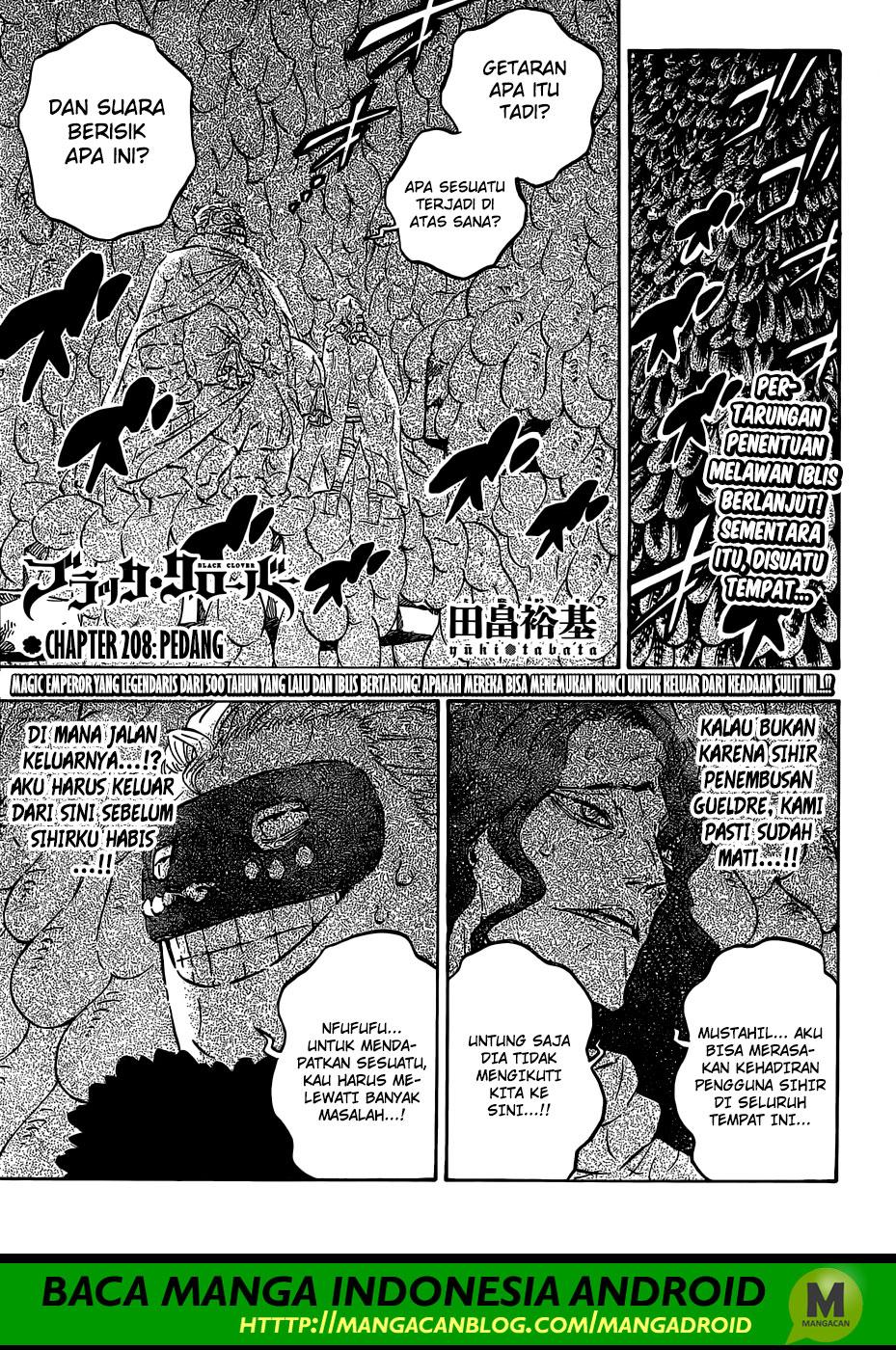 Read Black Clover Bahasa Indonesia ID Manga Online
