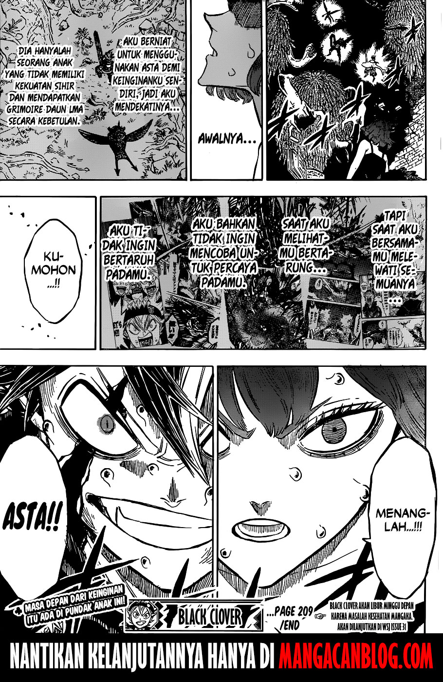 Read Black Clover Bahasa Indonesia ID Manga Online