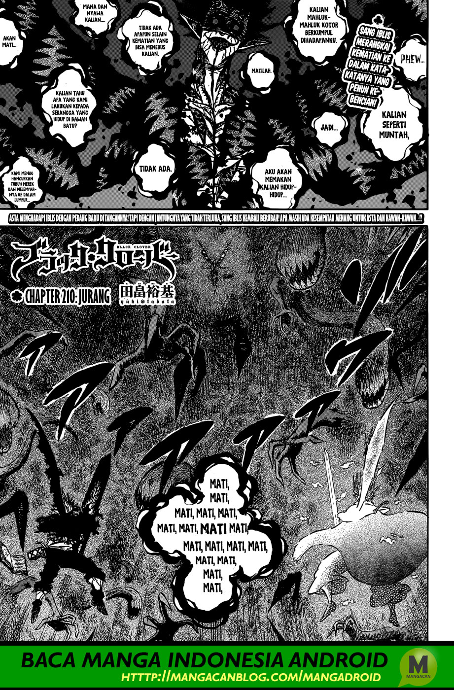 Read Black Clover Bahasa Indonesia ID Manga Online