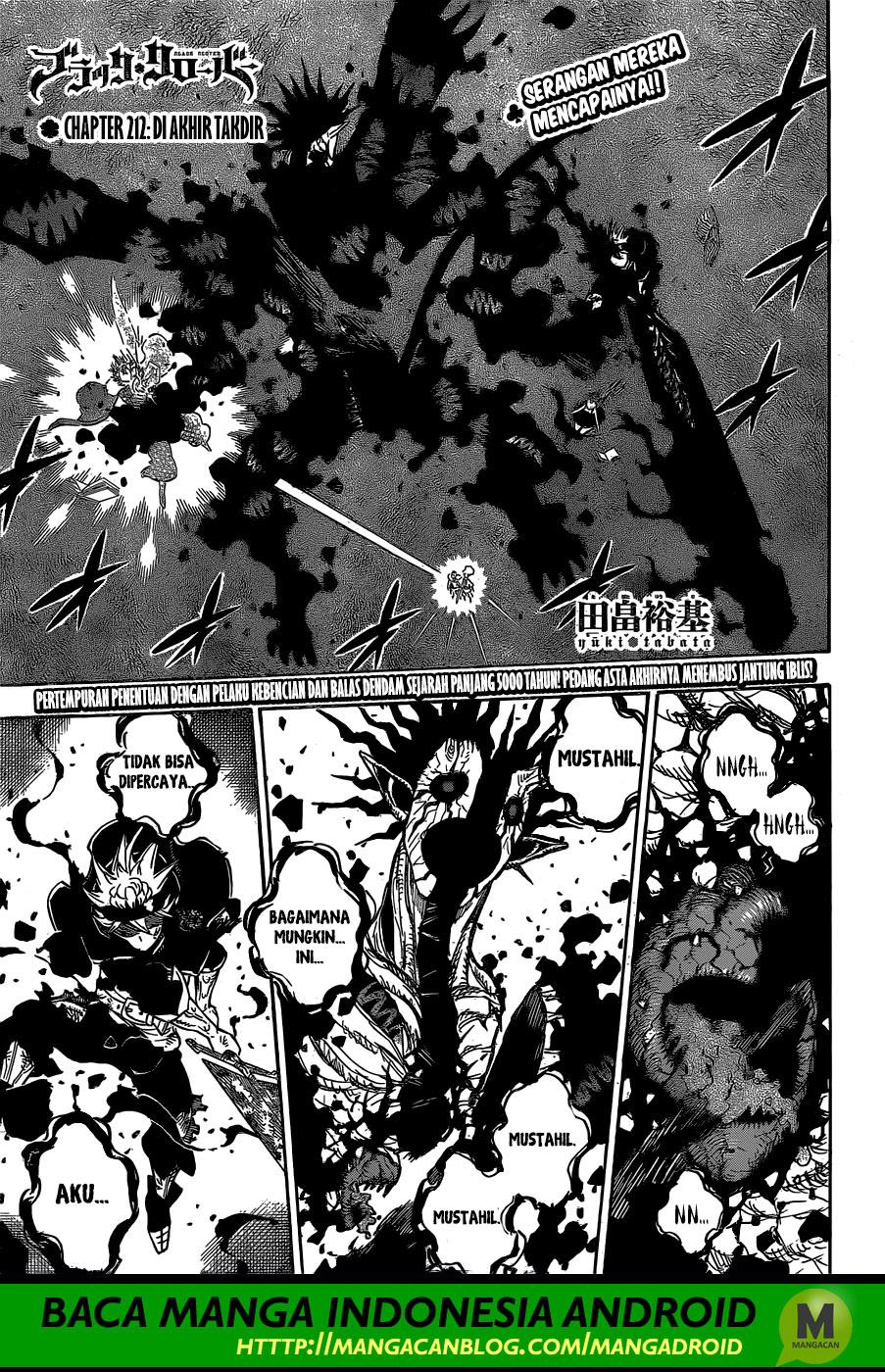 Read Black Clover Bahasa Indonesia ID Manga Online