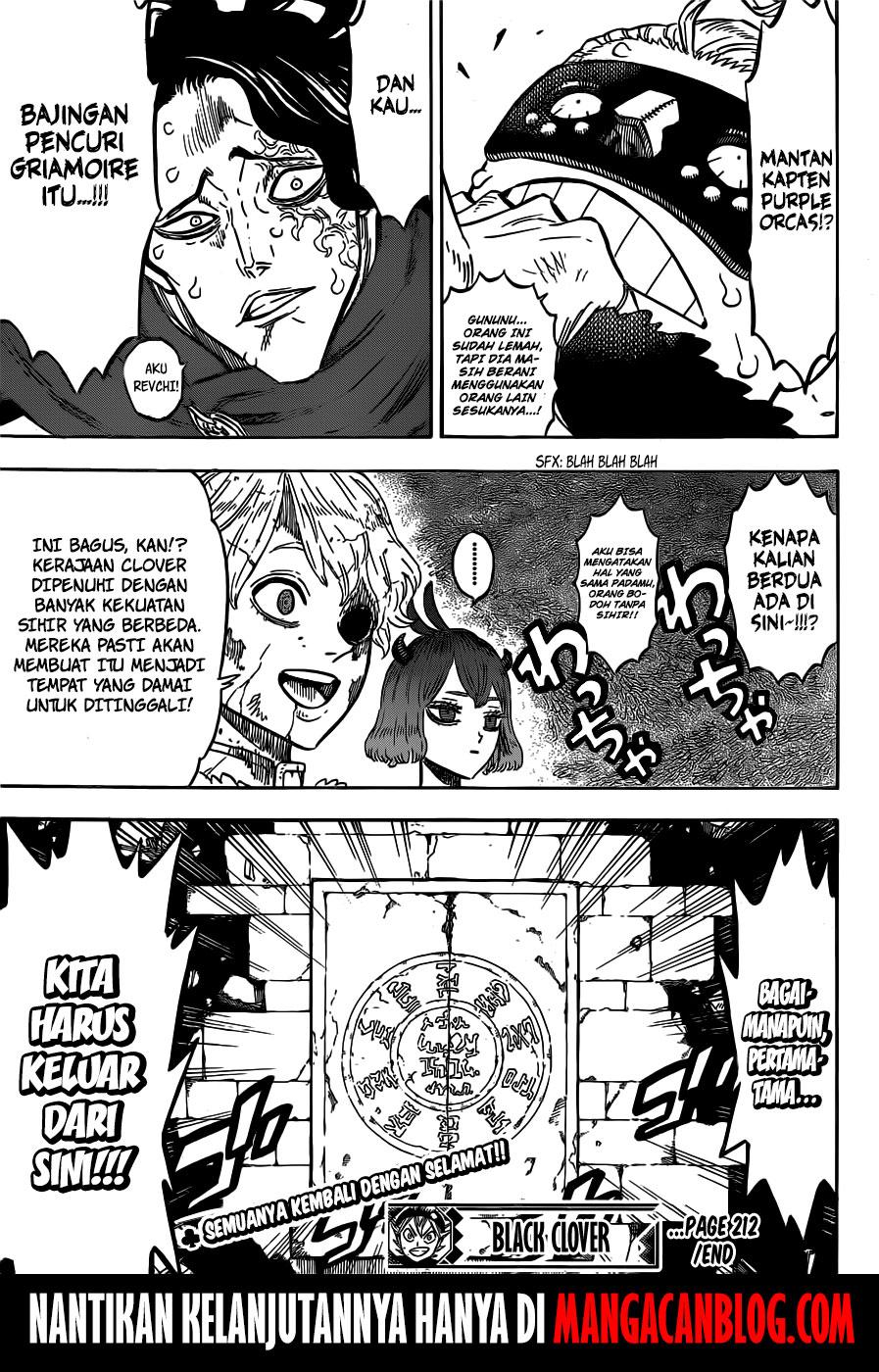 Read Black Clover Bahasa Indonesia ID Manga Online