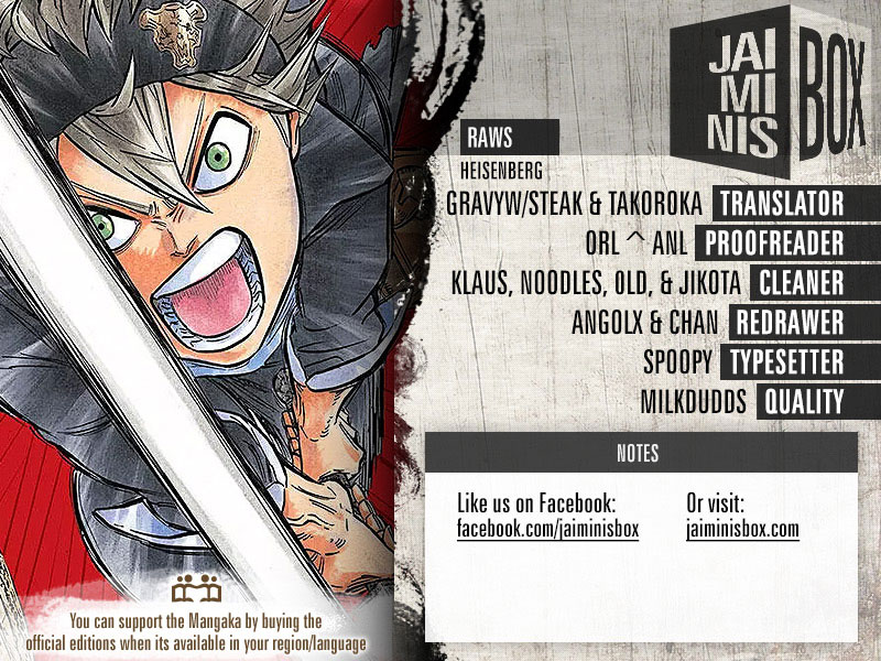 Read Black Clover Bahasa Indonesia ID Manga Online