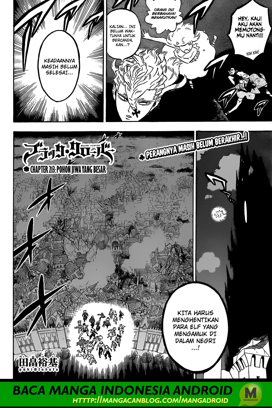 Read Black Clover Bahasa Indonesia ID Manga Online