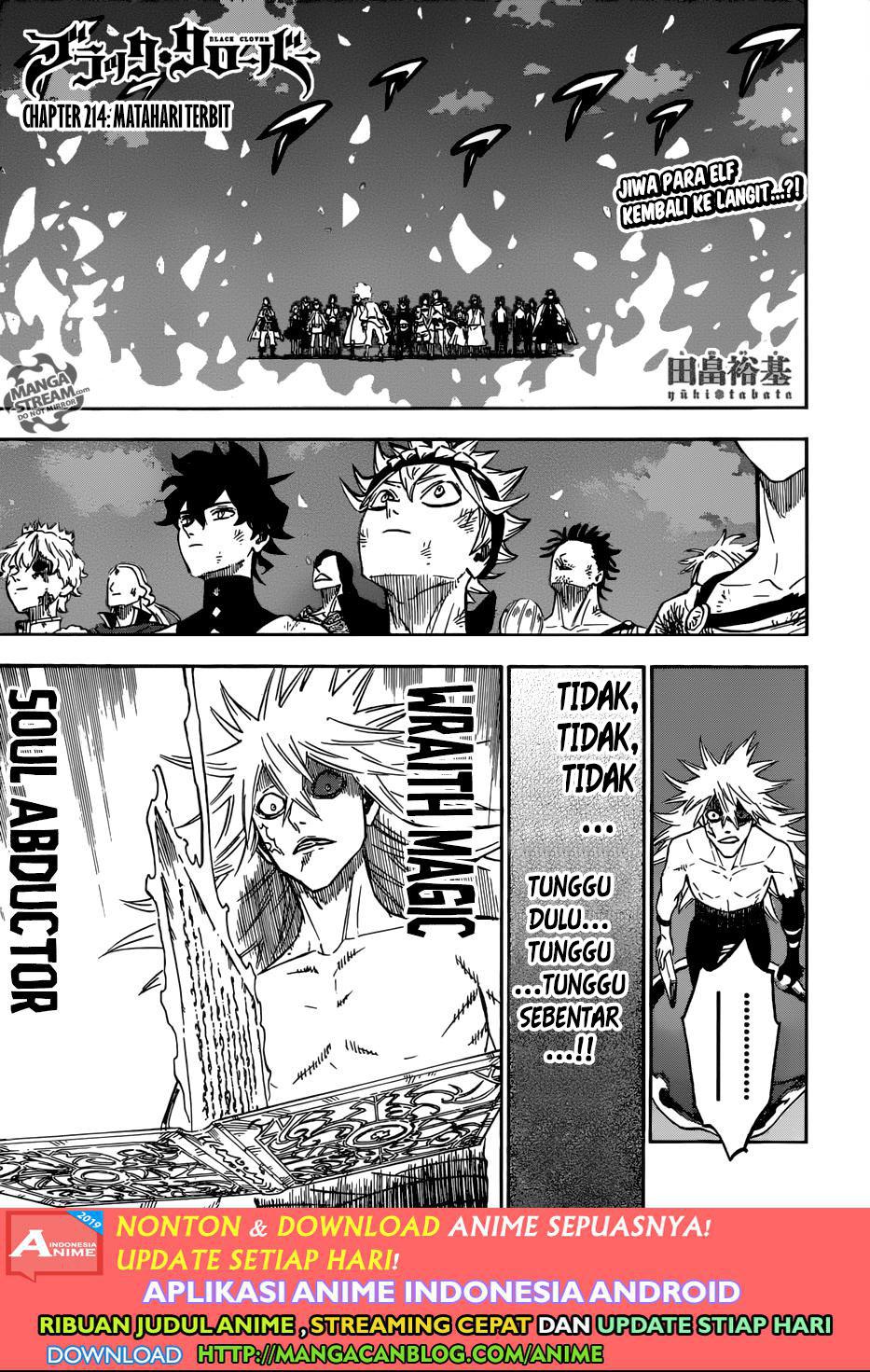 Read Black Clover Bahasa Indonesia ID Manga Online