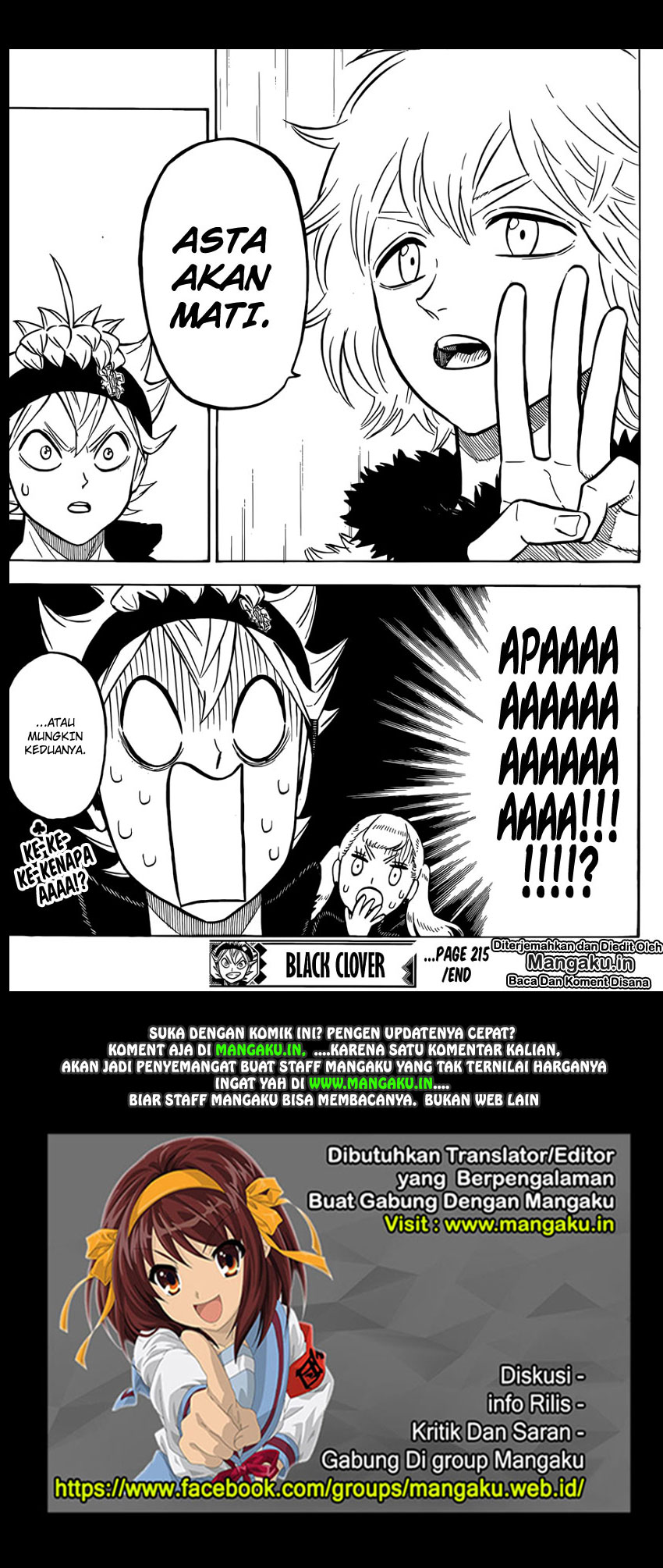 Read Black Clover Bahasa Indonesia ID Manga Online