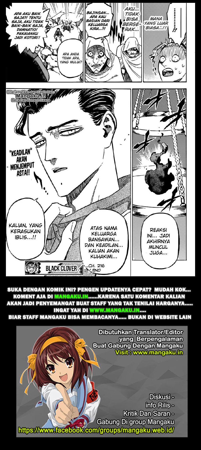 Read Black Clover Bahasa Indonesia ID Manga Online