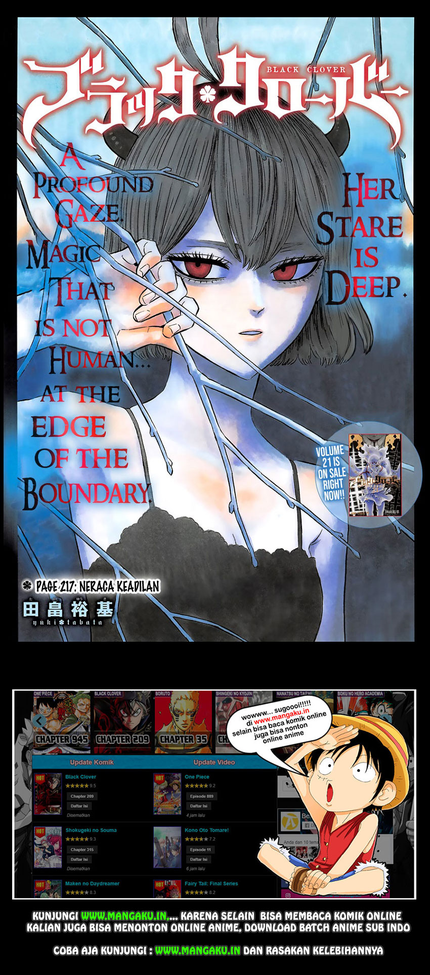 Read Black Clover Bahasa Indonesia ID Manga Online