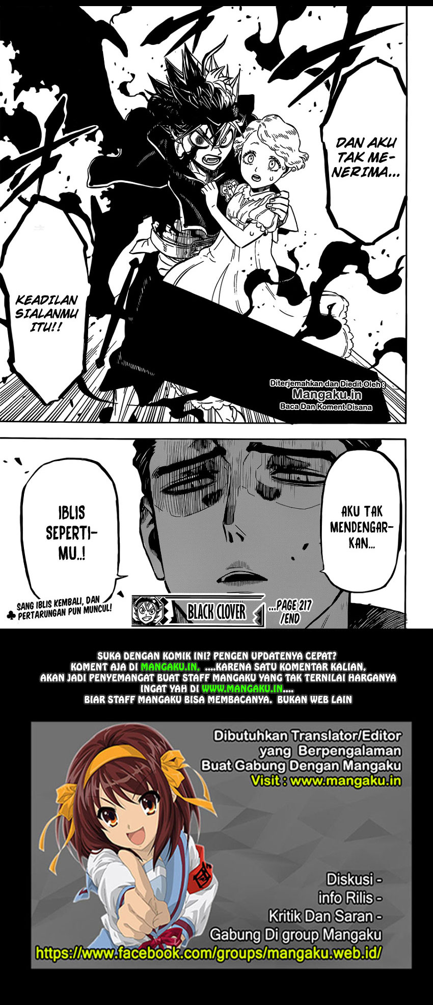 Read Black Clover Bahasa Indonesia ID Manga Online