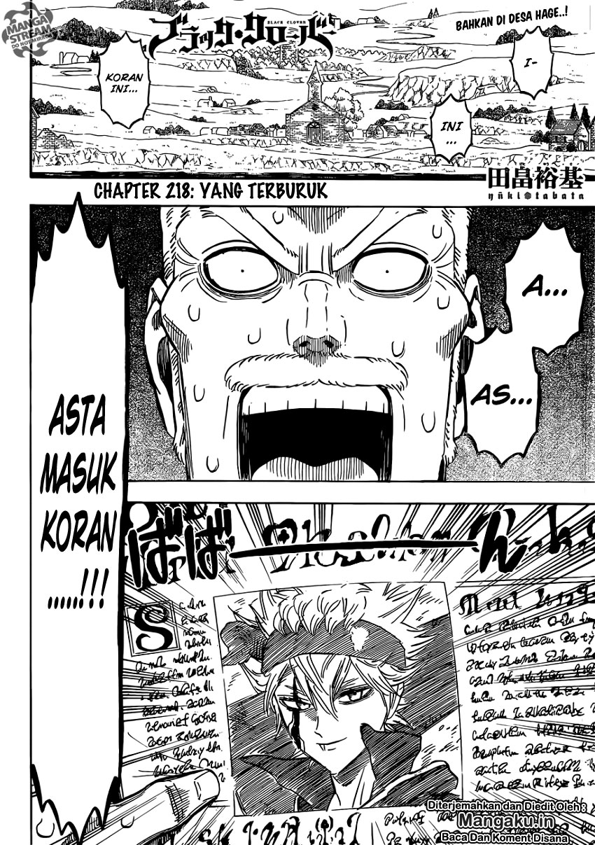 Read Black Clover Bahasa Indonesia ID Manga Online