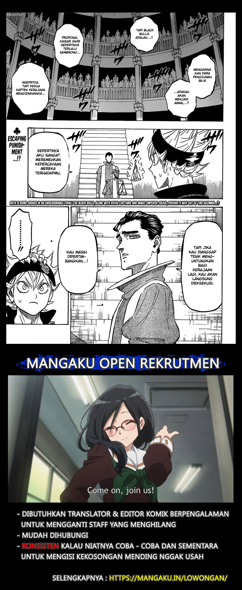 Read Black Clover Bahasa Indonesia ID Manga Online