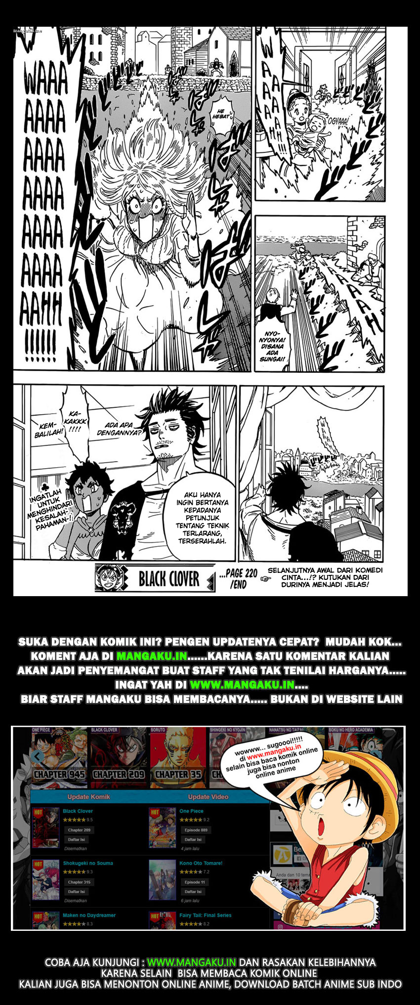 Read Black Clover Bahasa Indonesia ID Manga Online