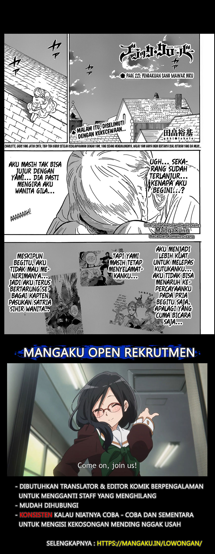 Read Black Clover Bahasa Indonesia ID Manga Online
