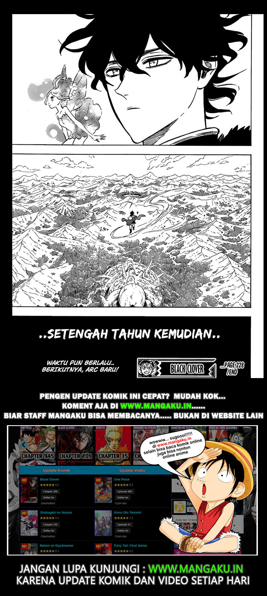 Read Black Clover Bahasa Indonesia ID Manga Online