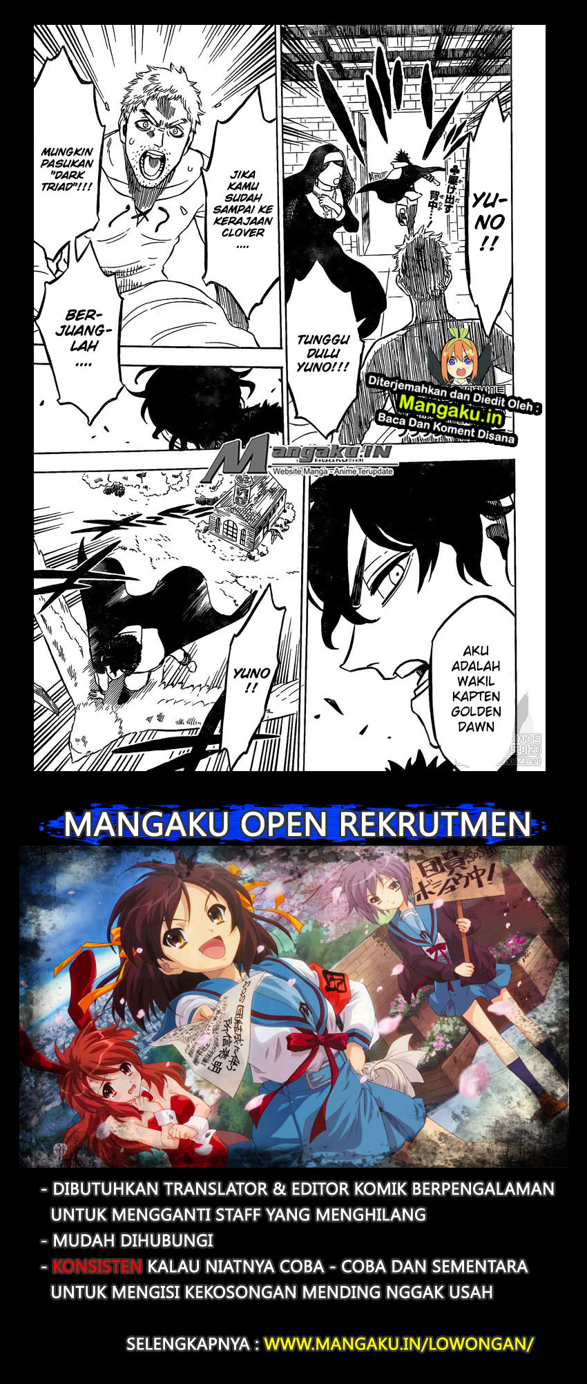 Read Black Clover Bahasa Indonesia ID Manga Online