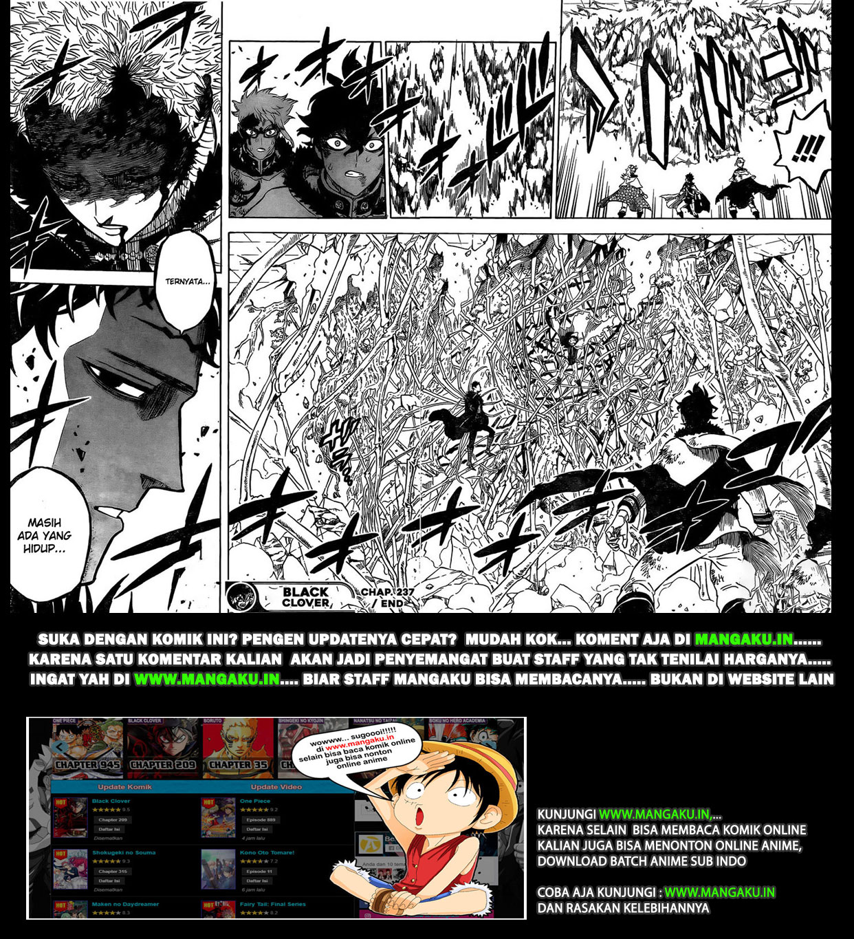 Read Black Clover Bahasa Indonesia ID Manga Online