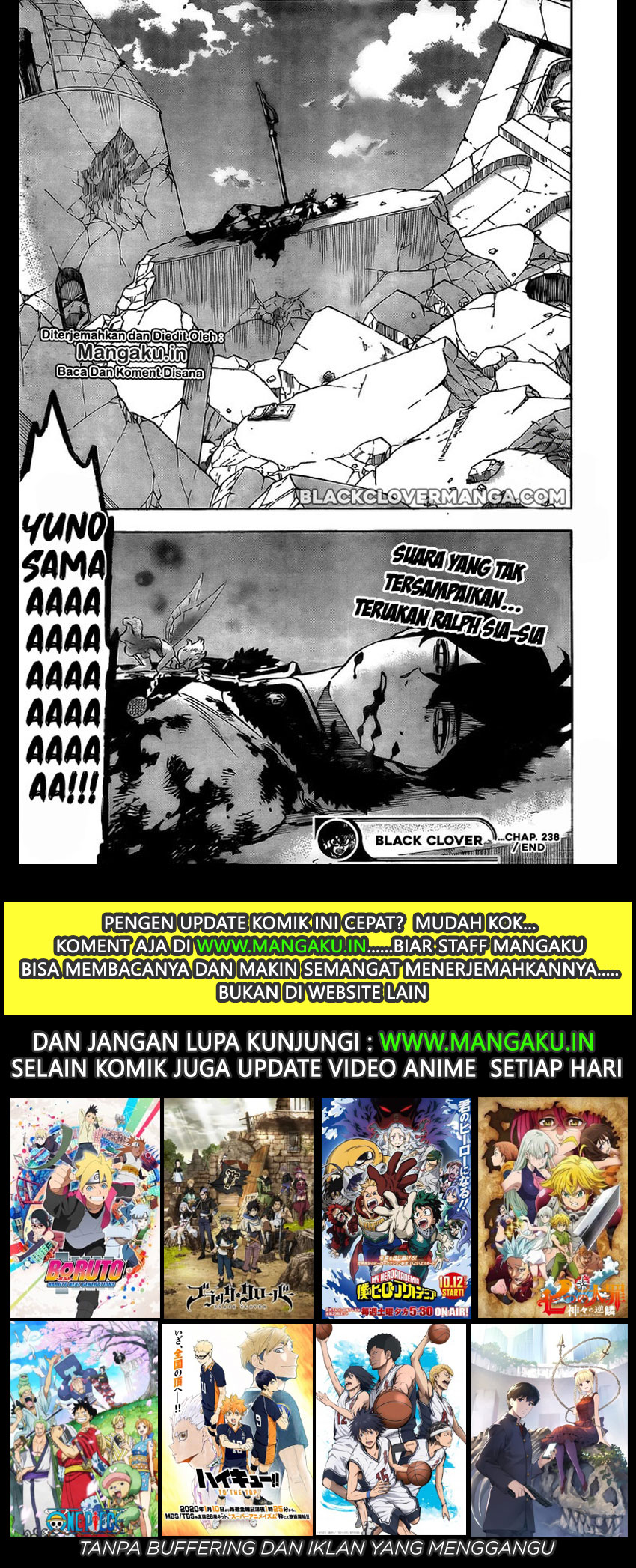 Read Black Clover Bahasa Indonesia ID Manga Online