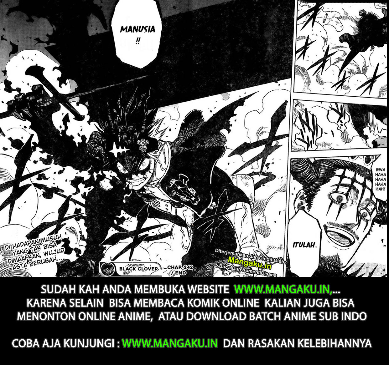 Read Black Clover Bahasa Indonesia ID Manga Online