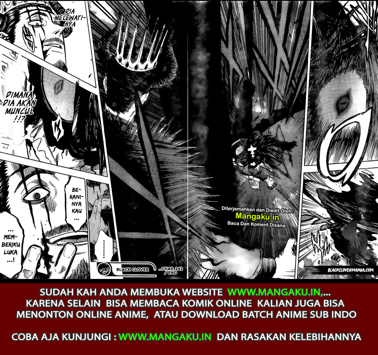 Read Black Clover Bahasa Indonesia ID Manga Online