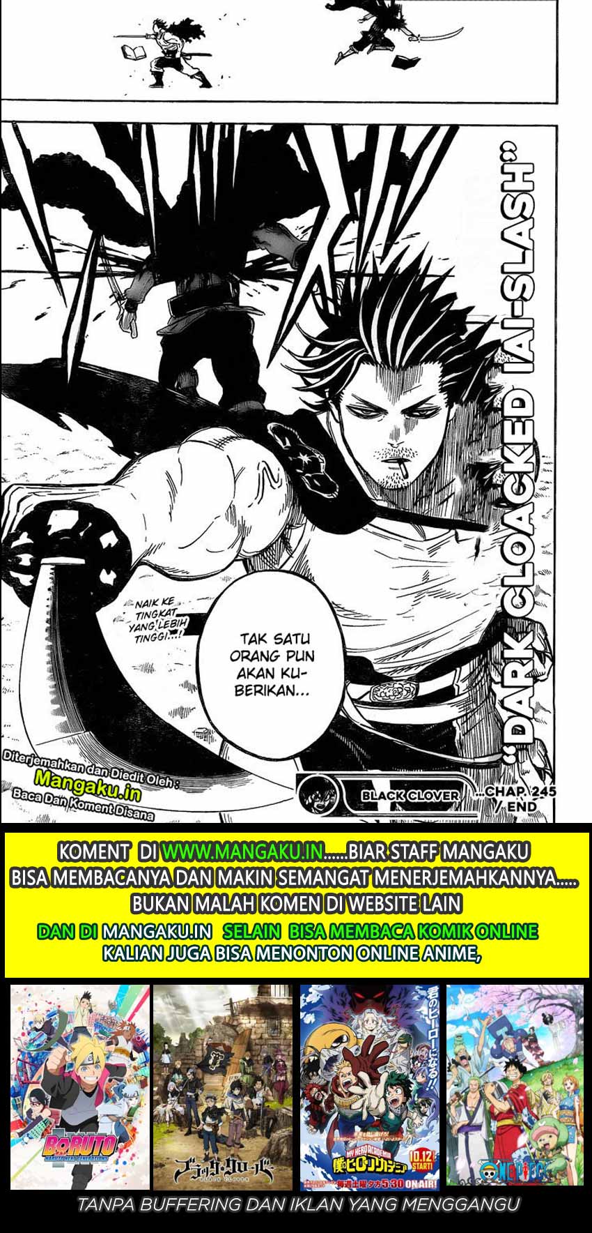 Read Black Clover Bahasa Indonesia ID Manga Online