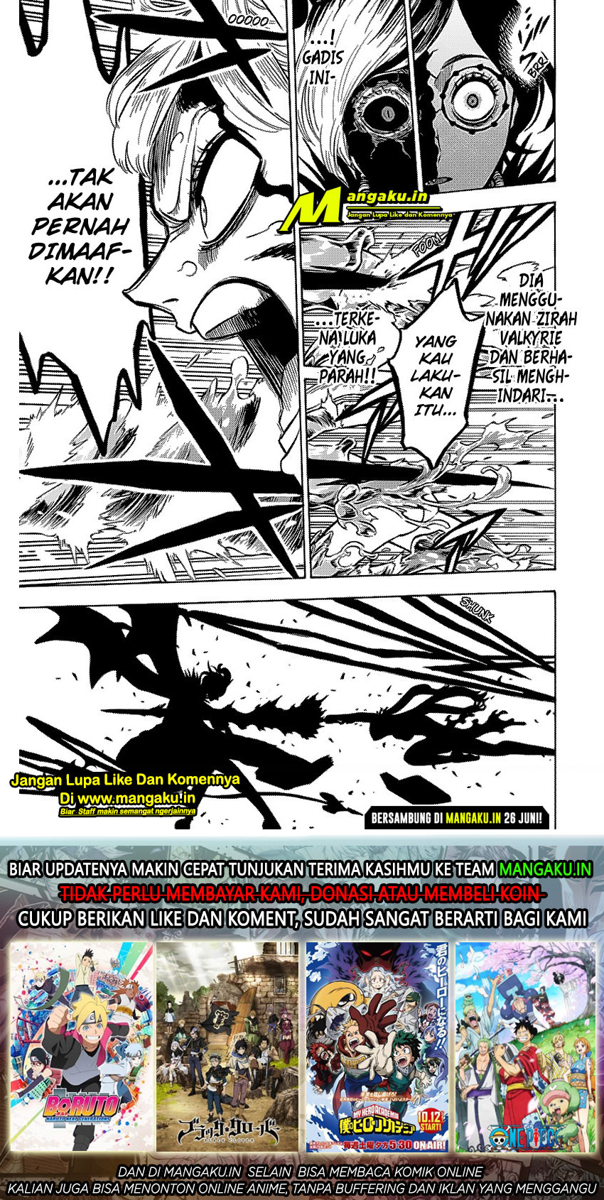 Read Black Clover Bahasa Indonesia ID Manga Online