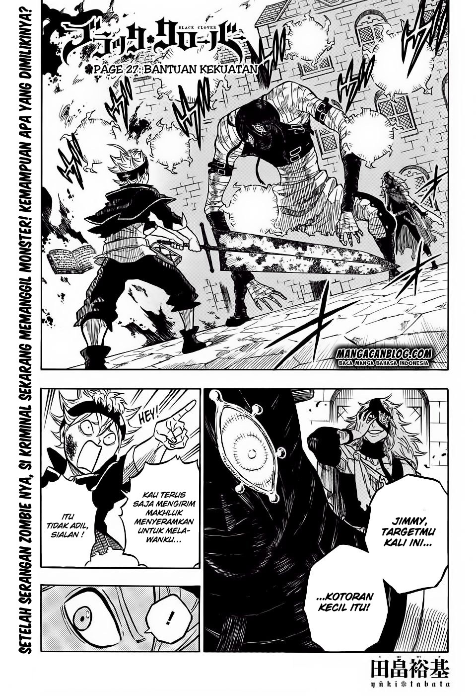 Read Black Clover Bahasa Indonesia ID Manga Online