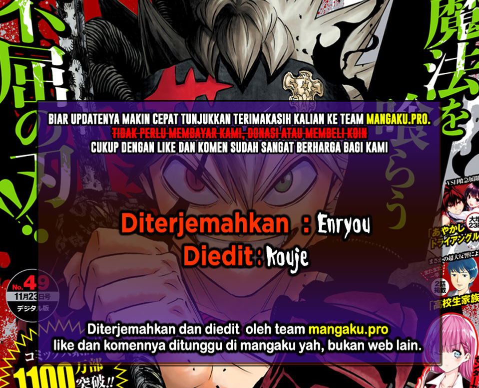 Read Black Clover Bahasa Indonesia ID Manga Online