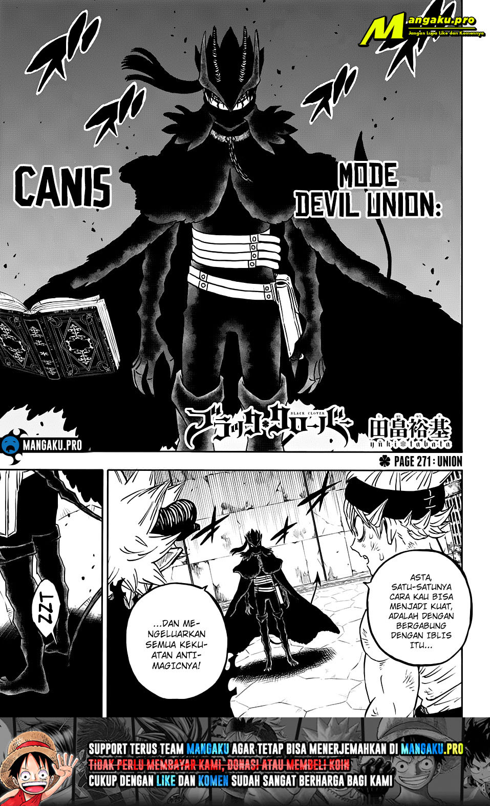 Read Black Clover Bahasa Indonesia ID Manga Online