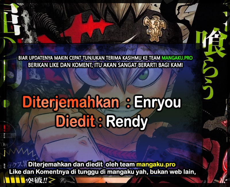 Read Black Clover Bahasa Indonesia ID Manga Online
