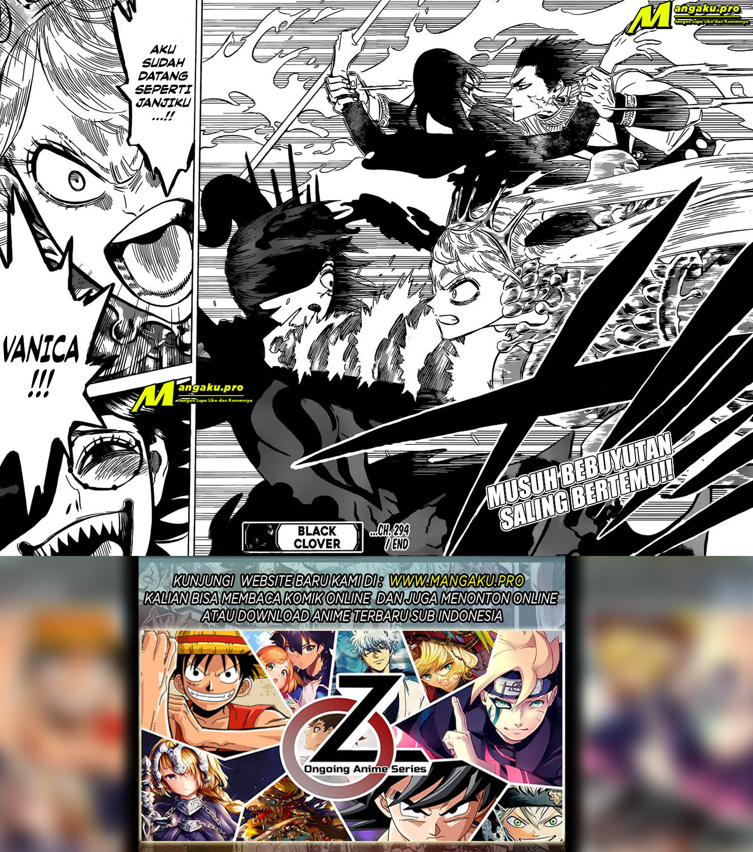 Read Black Clover Bahasa Indonesia ID Manga Online