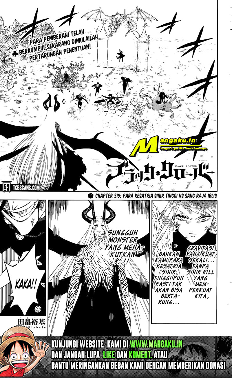 Read Black Clover Bahasa Indonesia ID Manga Online