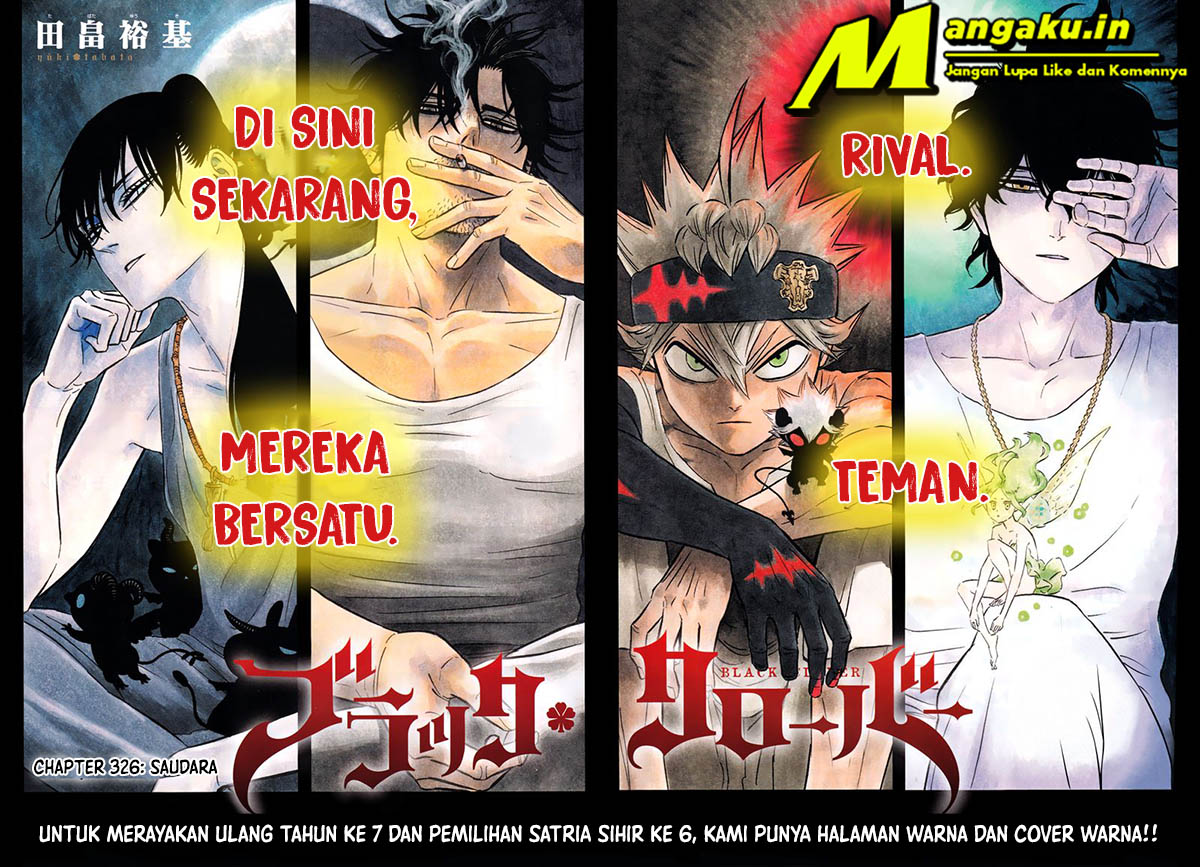 Read Black Clover Bahasa Indonesia ID Manga Online