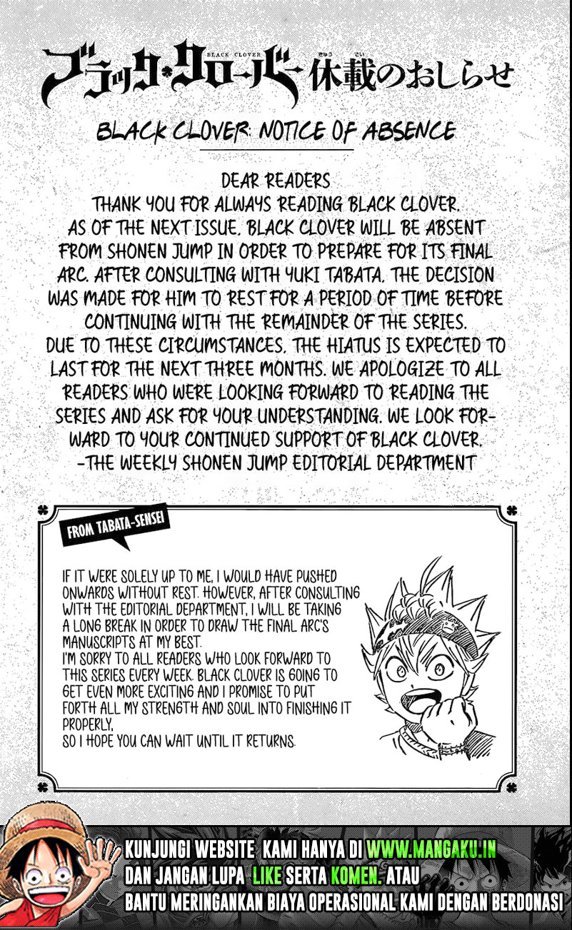 Read Black Clover Bahasa Indonesia ID Manga Online